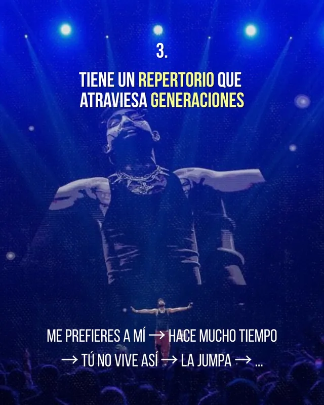 Razón 3: repertorio que atraviesa generaciones